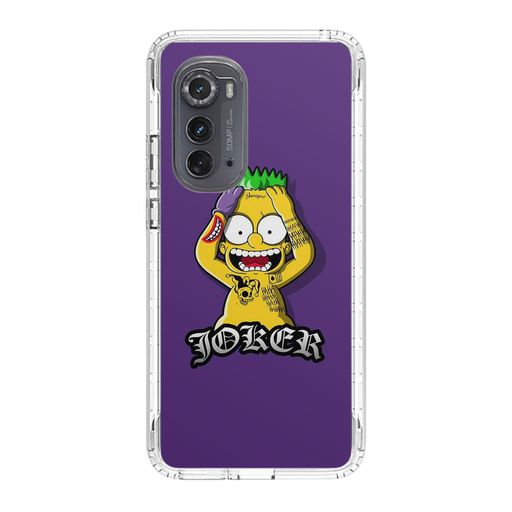 Bart Joker Motorola Edge 2022 Case