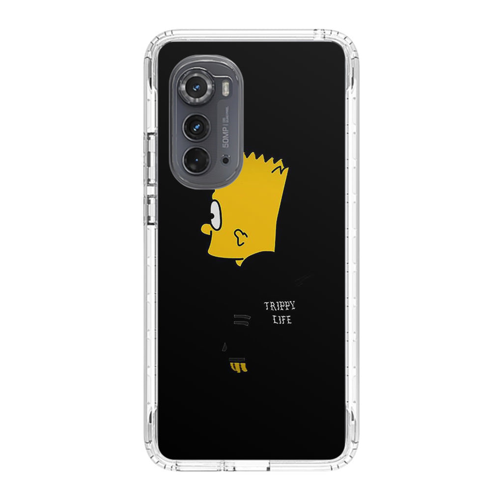 Bart Trippy Life Motorola Edge 2022 Case