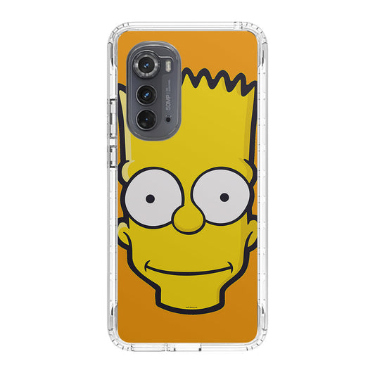 Bart Yellow Face Motorola Edge 2022 Case