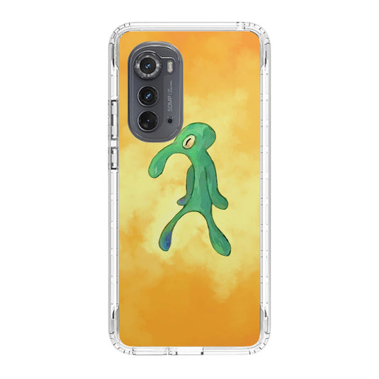 Bold and Brash Squidward Painting Motorola Edge 2022 Case