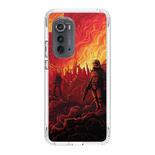 Captain Phasma Art Motorola Edge 2022 Case