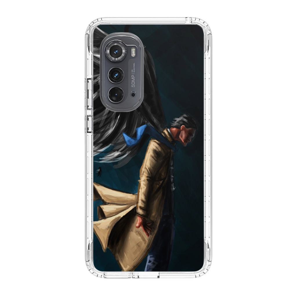 Castiel Supernatural Art Motorola Edge 2022 Case