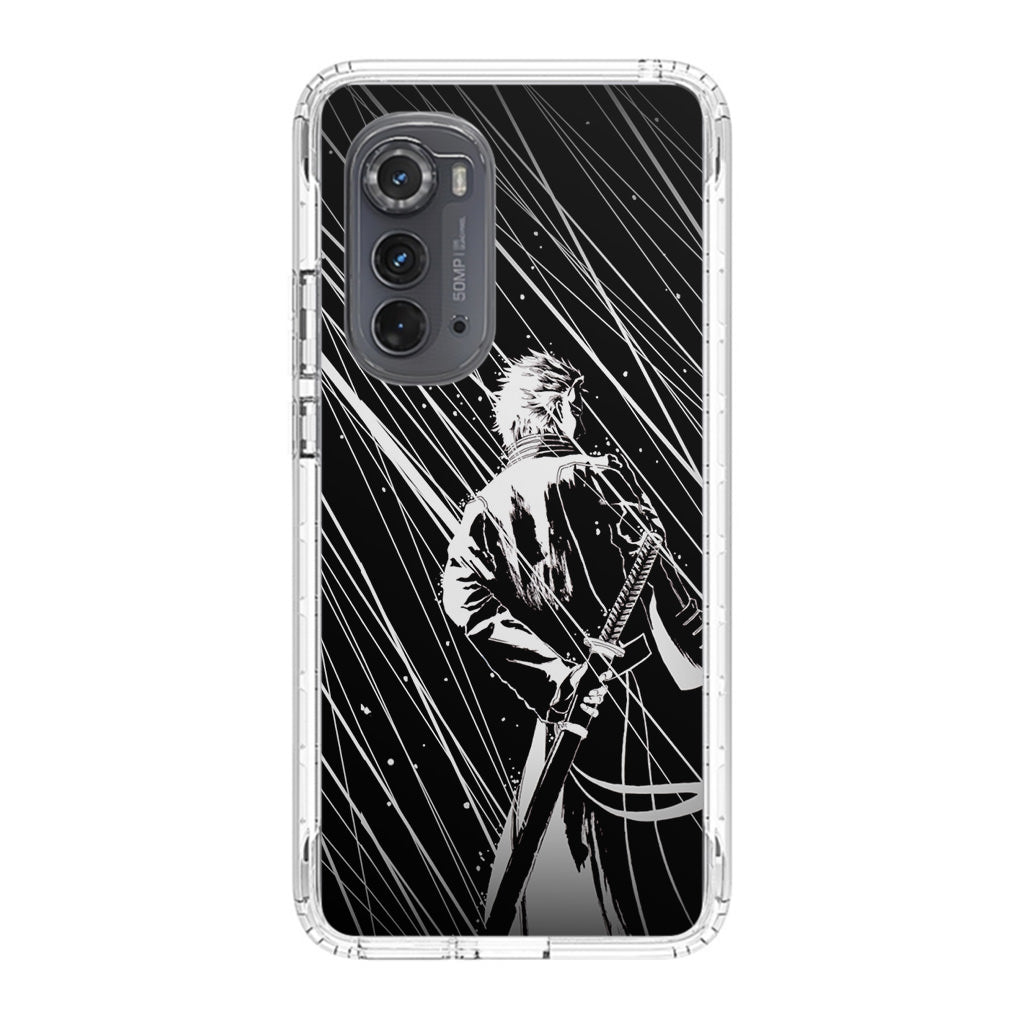 Vergil Black White Motorola Edge 2022 Case