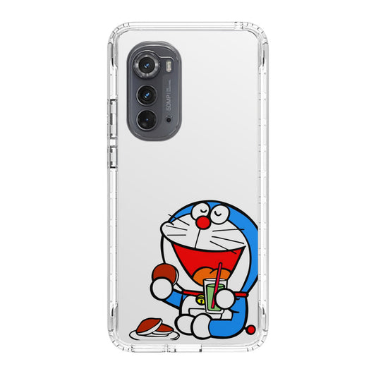 Doraemon Minimalism Motorola Edge 2022 Case