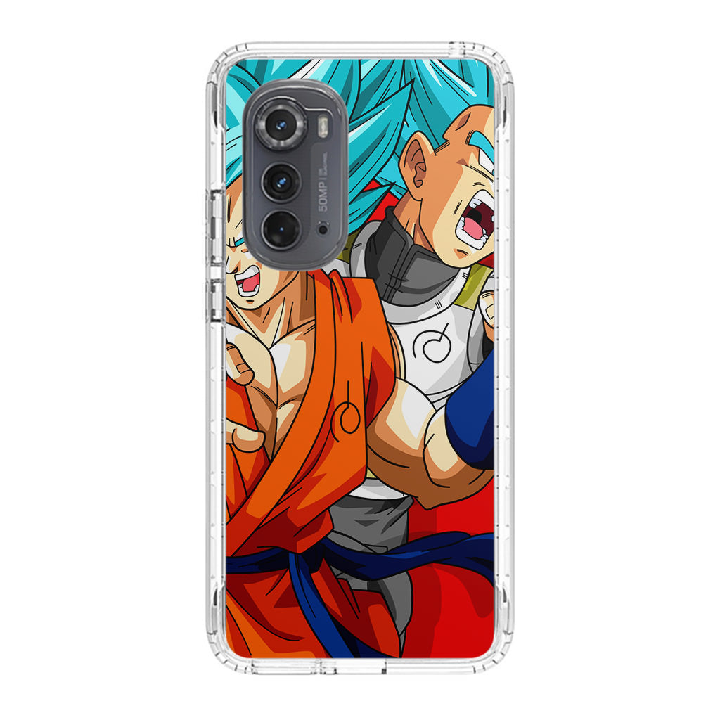 Dragon Ball Super SSGSS Goku And Vegeta Motorola Edge 2022 Case