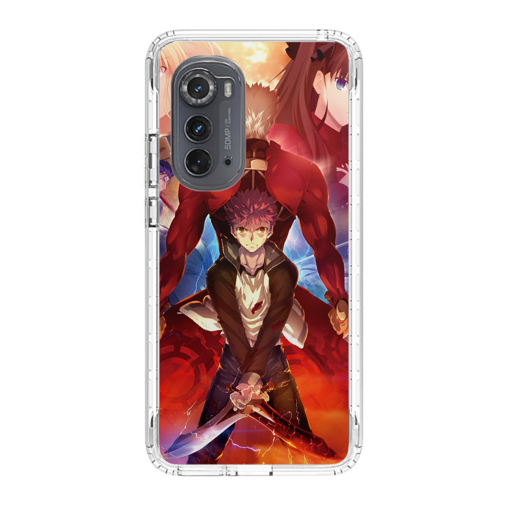 Fate/Stay Night Unlimited Blade Works Motorola Edge 2022 Case