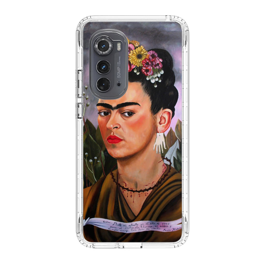 Frida Kahlo Art Motorola Edge 2022 Case