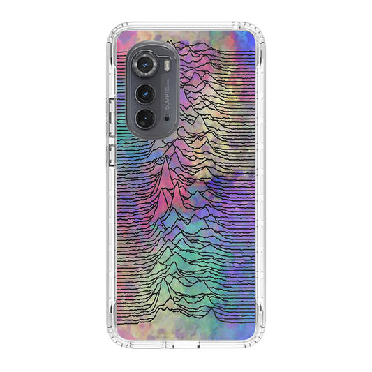 Joy Division Unknown Pleasures Colorful Motorola Edge 2022 Case