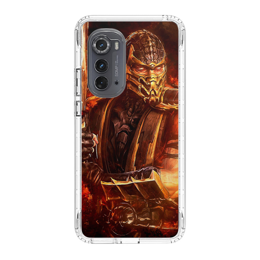 Mortal Kombat Scorpion Motorola Edge 2022 Case