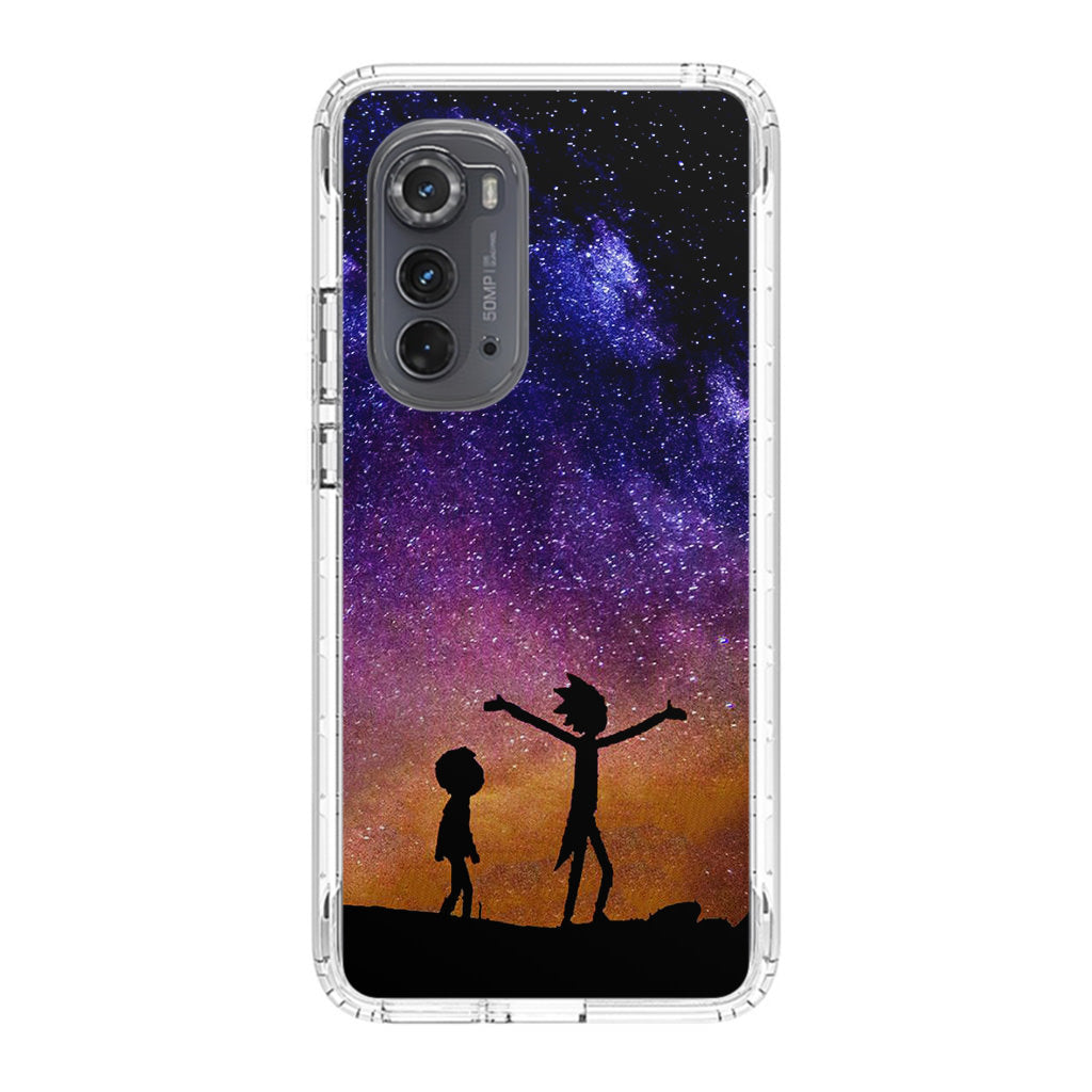 Morty Space Nebula Motorola Edge 2022 Case