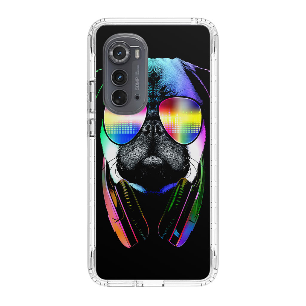 Music Lover Pug V Motorola Edge 2022 Case