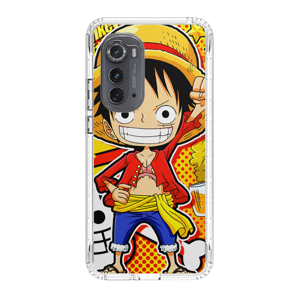 One Piece Cute Luffy Motorola Edge 2022 Case