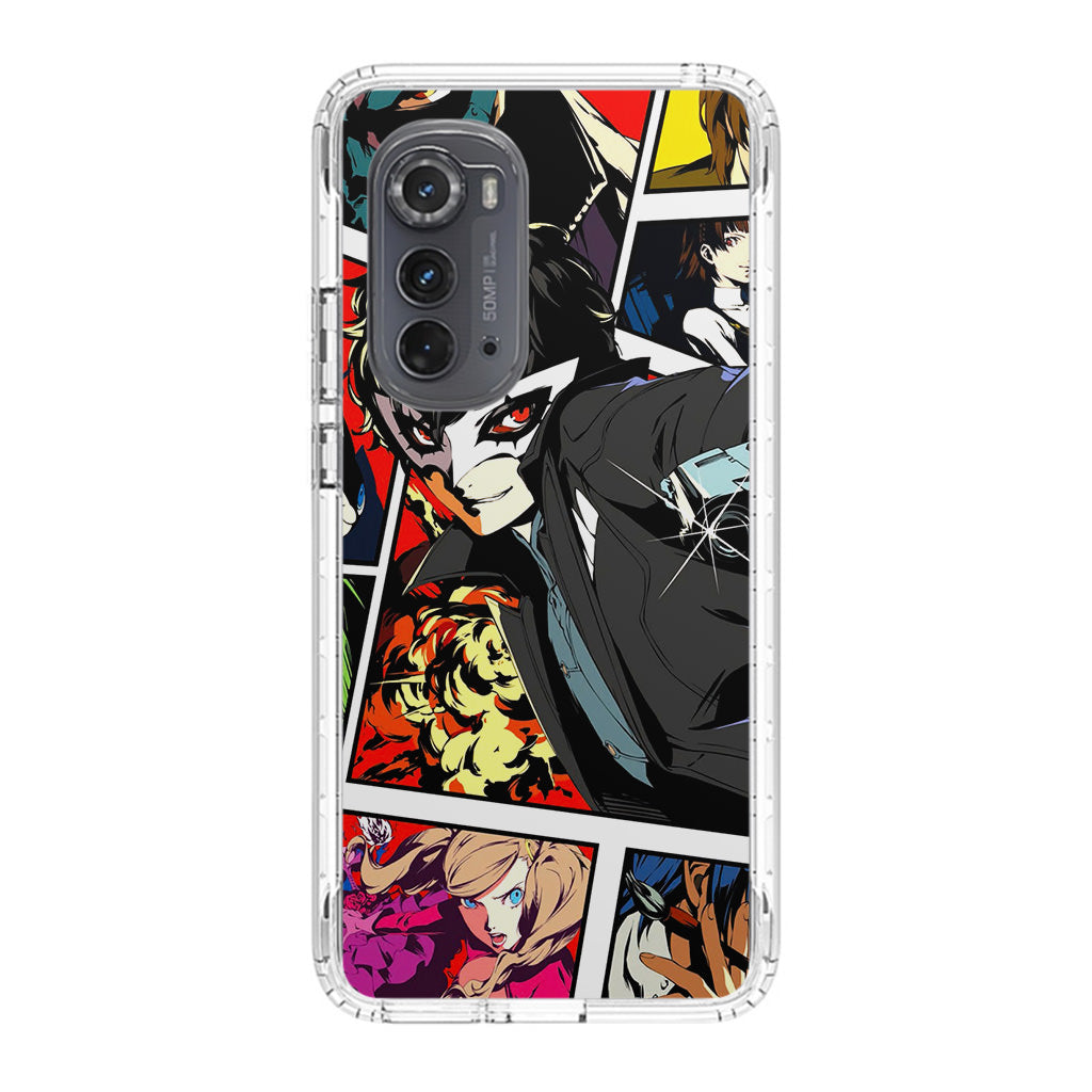 Protagonist Collage Art Motorola Edge 2022 Case