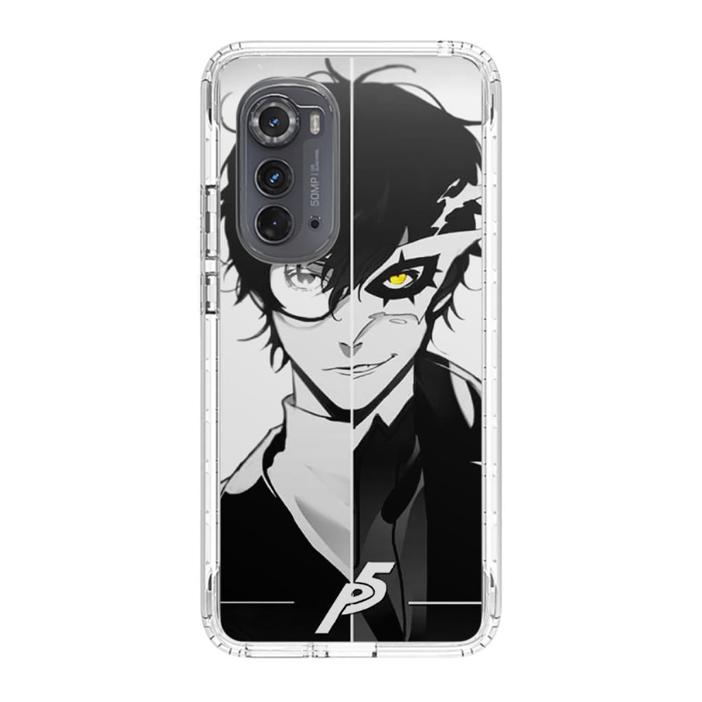 Protagonist Transform Black White Motorola Edge 2022 Case