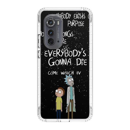 Rick And Morty Quotes Motorola Edge 2022 Case