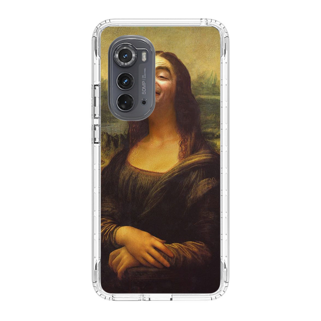 Rowan Atkinson Monalisa Funny Motorola Edge 2022 Case