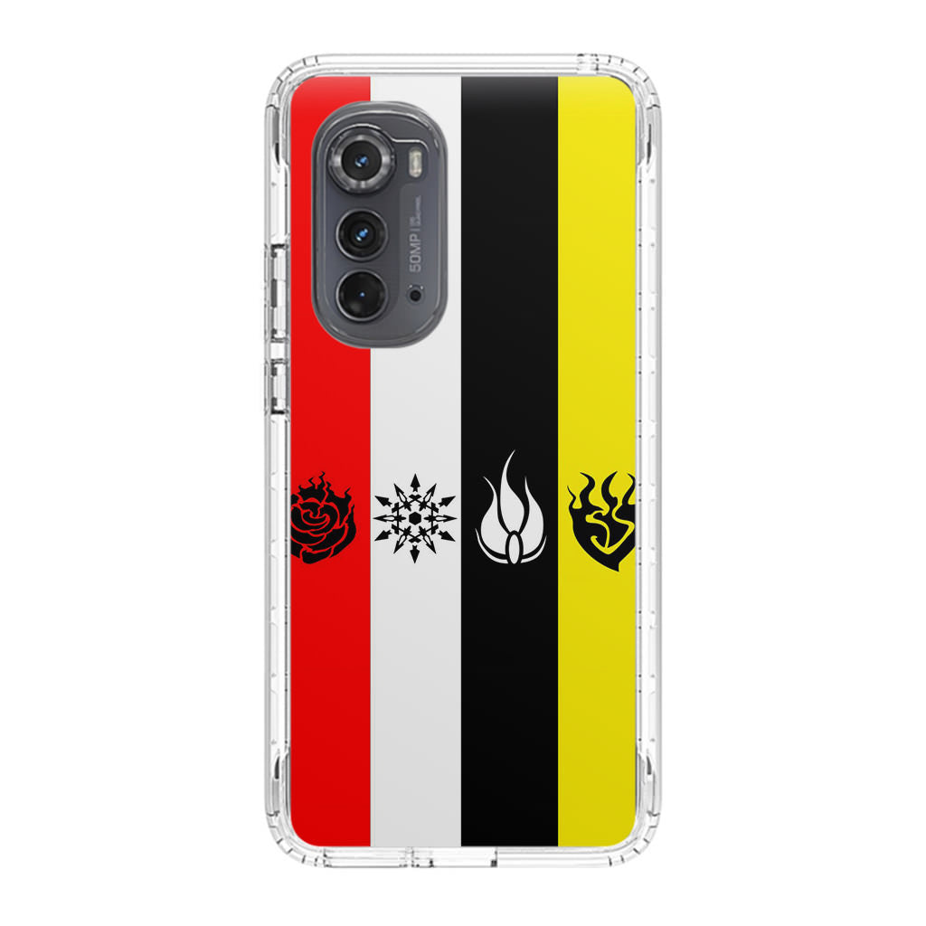 RWBY All Symbols Motorola Edge 2022 Case