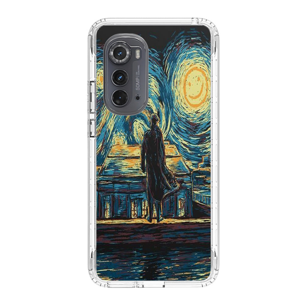 Sherlock Starry Night Motorola Edge 2022 Case