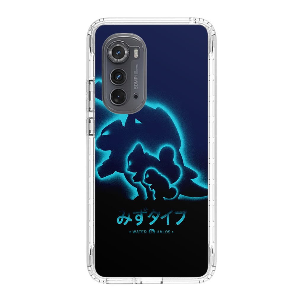 Squirtle Blastoise Motorola Edge 2022 Case