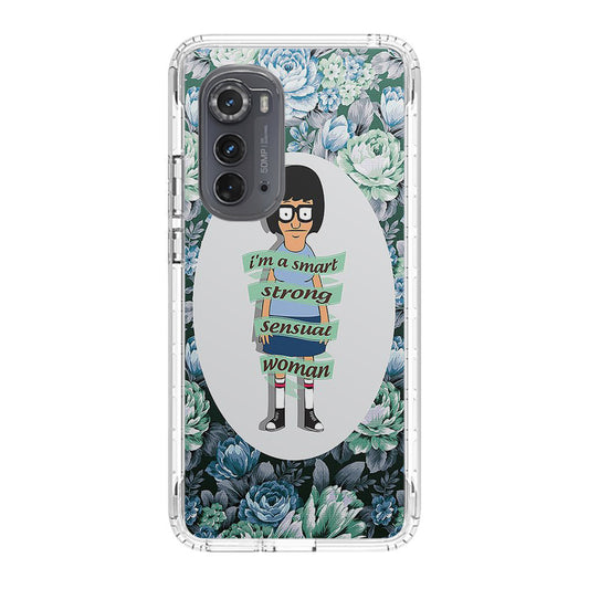 Tina Belcher Flower Woman Quotes Motorola Edge 2022 Case