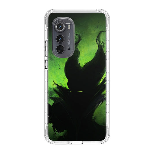 Villains Maleficent Silhouette Motorola Edge 2022 Case