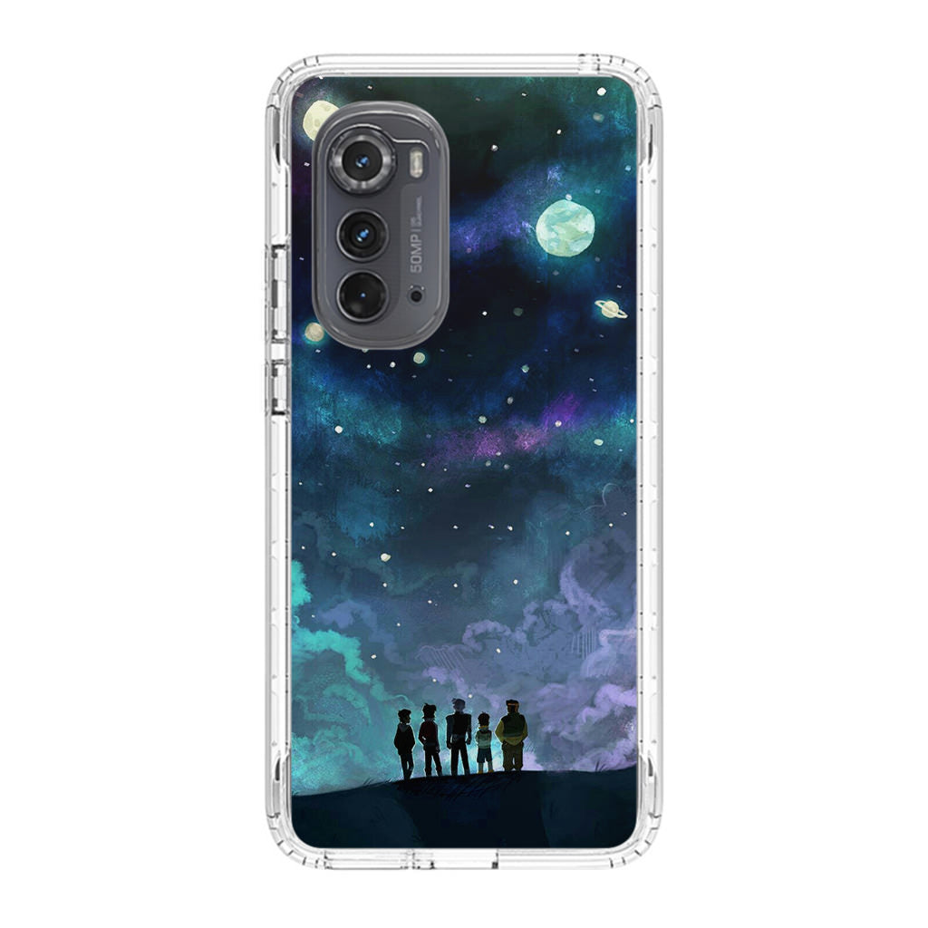 Voltron In Space Nebula Motorola Edge 2022 Case