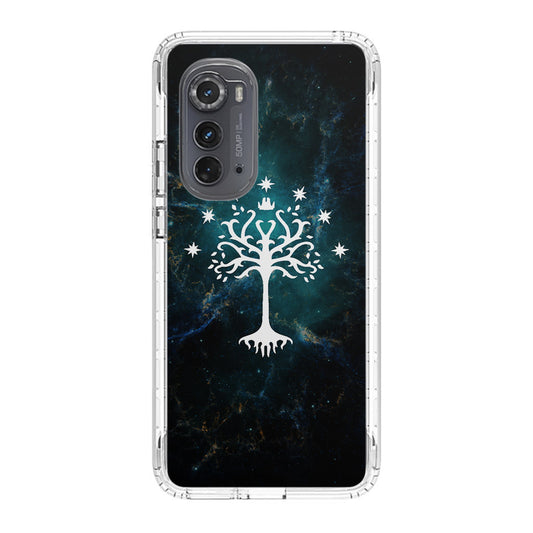 White Tree Of Gondor In Space Nebula Motorola Edge 2022 Case