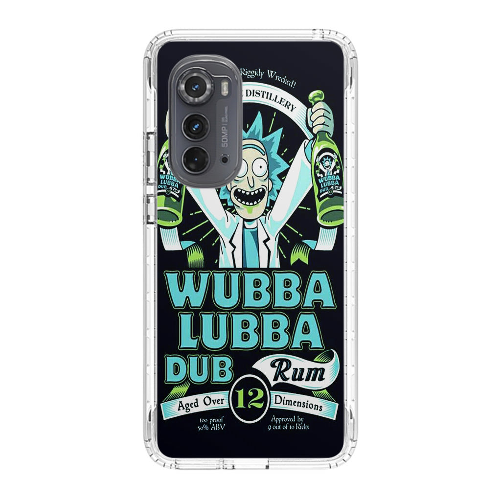 Wubba Lubba Dub Rum Motorola Edge 2022 Case