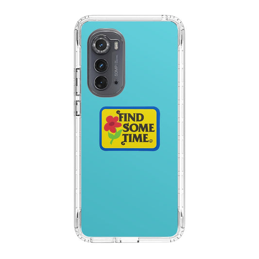 Find Some Time Flower Motorola Edge 2022 Case