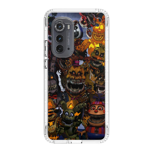 Five Nights at Freddy's Scary Characters Motorola Edge 2022 Case