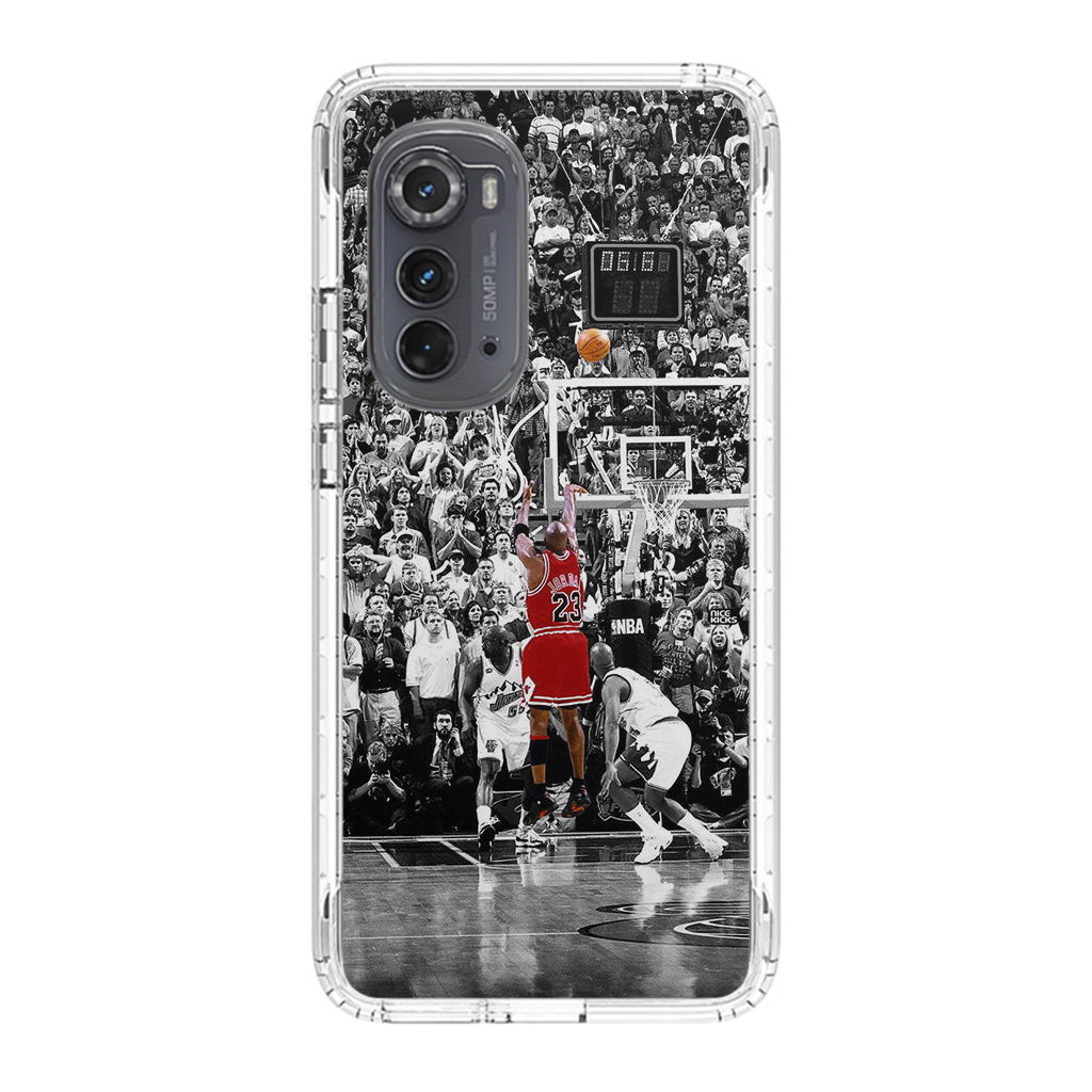 Michael Jordan Epic Shoot Motorola Edge 2022 Case