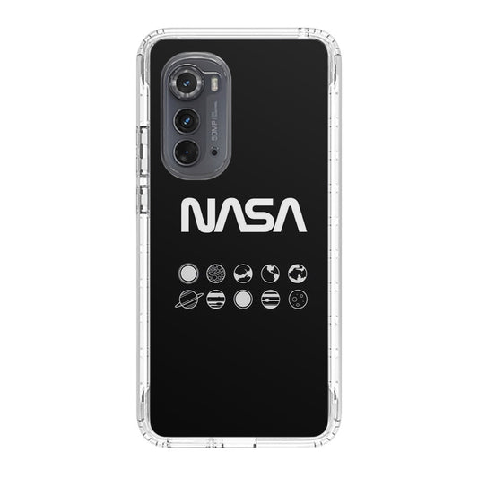 NASA Minimalist Motorola Edge 2022 Case