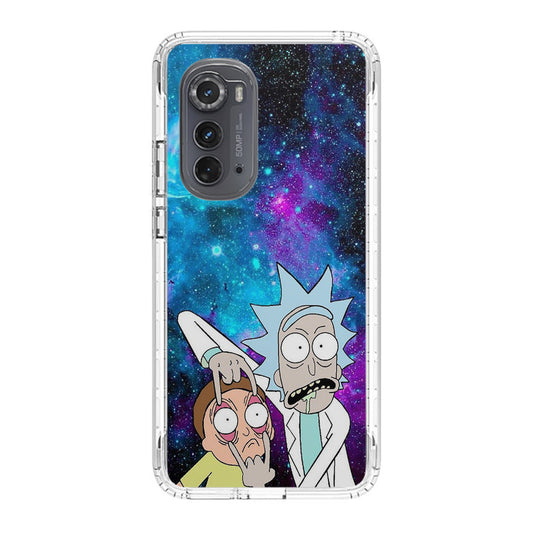 Rick And Morty Open Your Eyes Motorola Edge 2022 Case