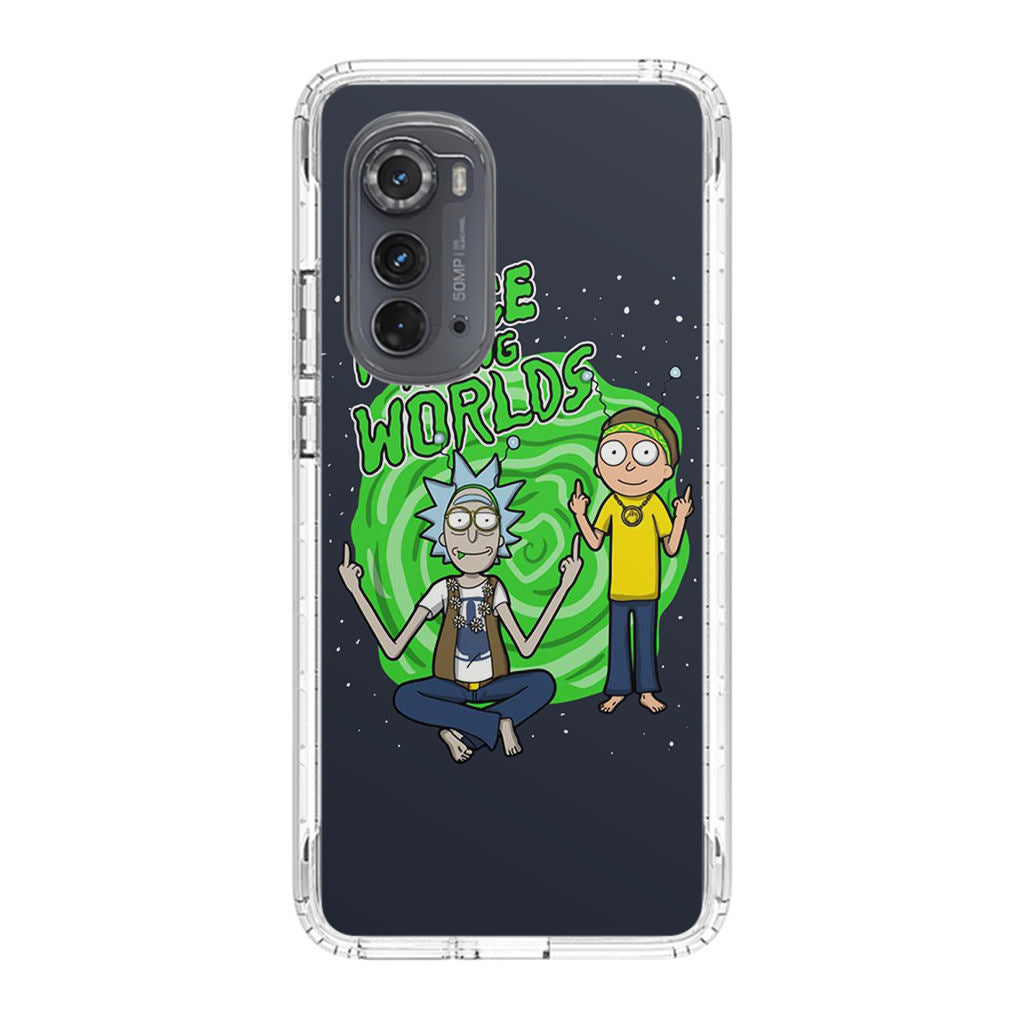 Rick And Morty Peace Among Worlds Motorola Edge 2022 Case