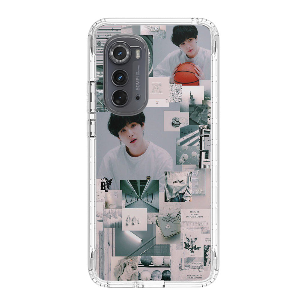 Suga College Wallpaper Motorola Edge 2022 Case