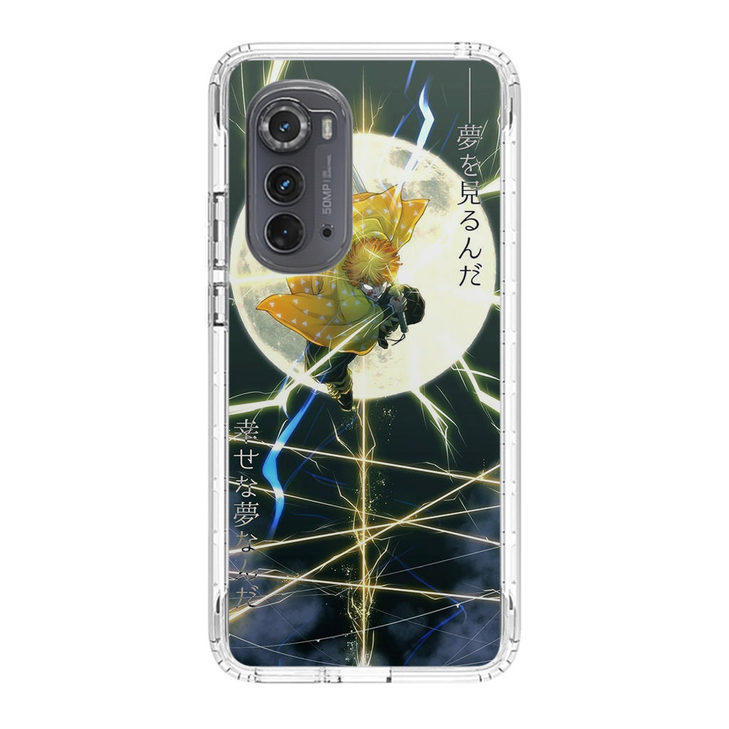 Zenitsu Demon Slayer Motorola Edge 2022 Case