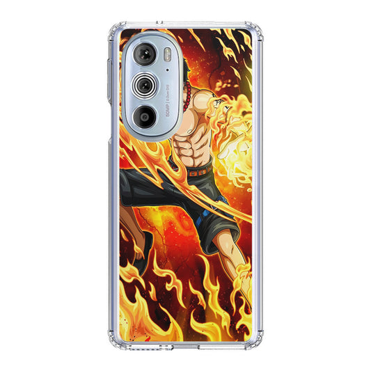 Ace Fire Fist Motorola Edge Plus 2022 Case