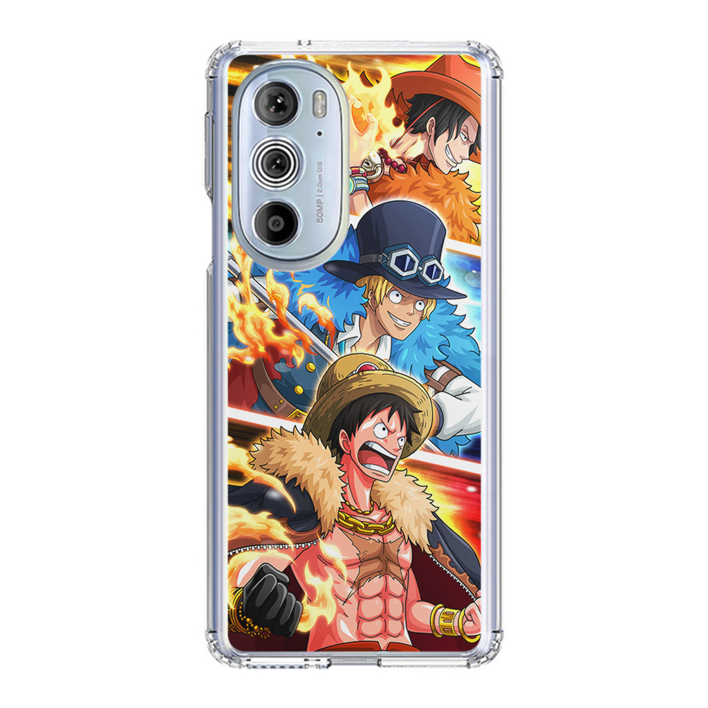 Ace Sabo Luffy Motorola Edge Plus 2022 Case