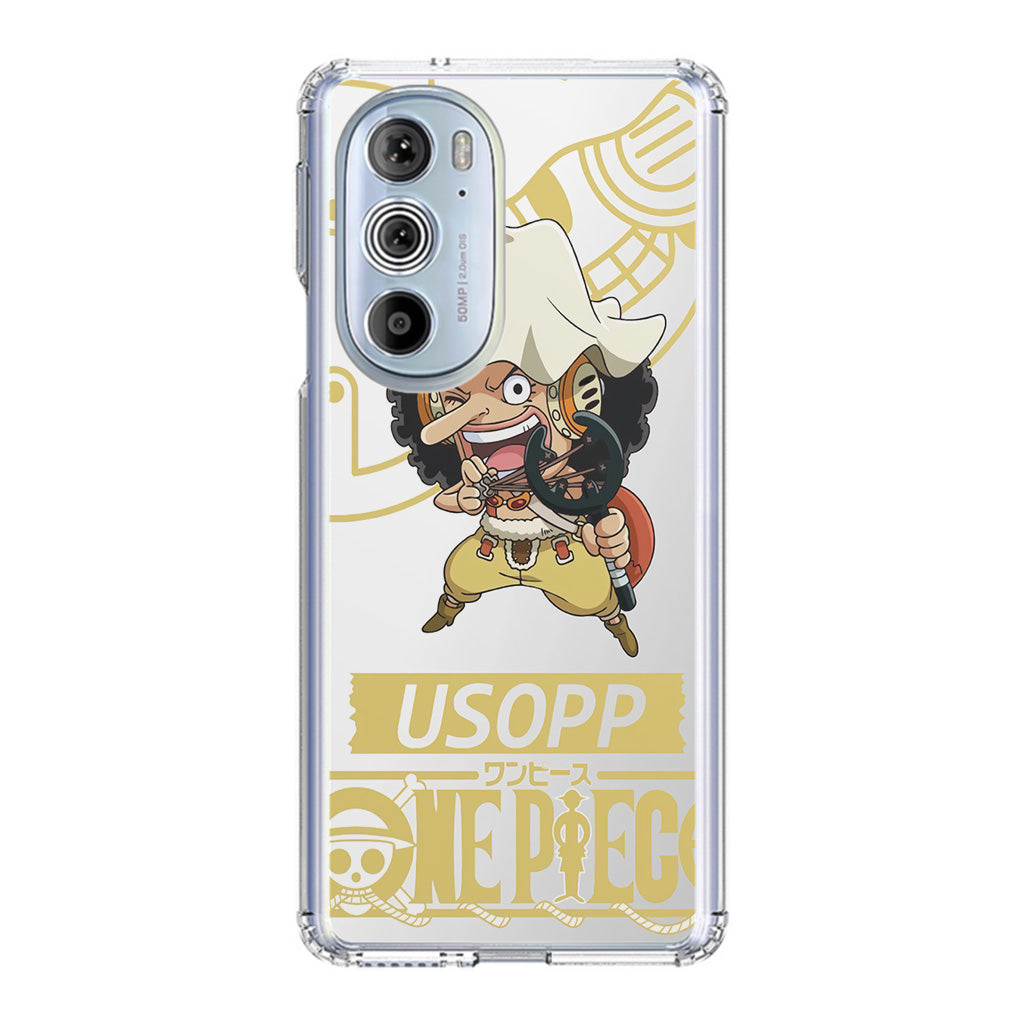 Chibi Usopp Motorola Edge Plus 2022 Case