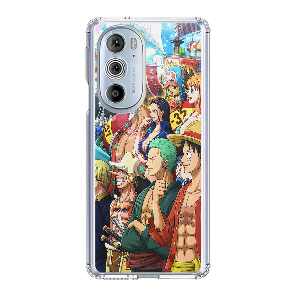 Crew of Mugiwara Pirate Motorola Edge Plus 2022 Case