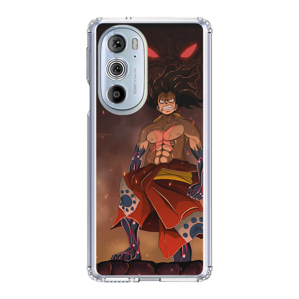 Luffy Snake Man Form Motorola Edge Plus 2022 Case