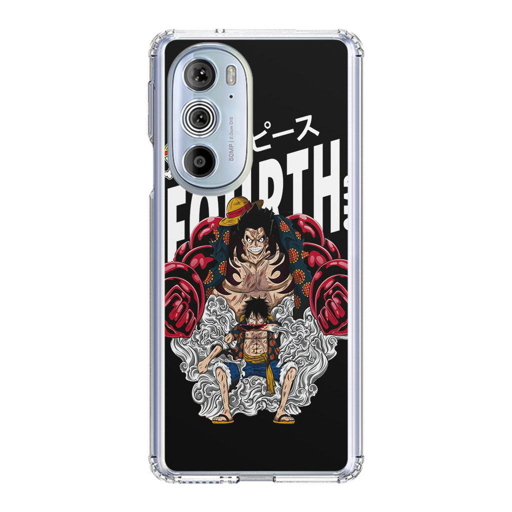 Luffy The Fourth Gear Black Motorola Edge Plus 2022 Case