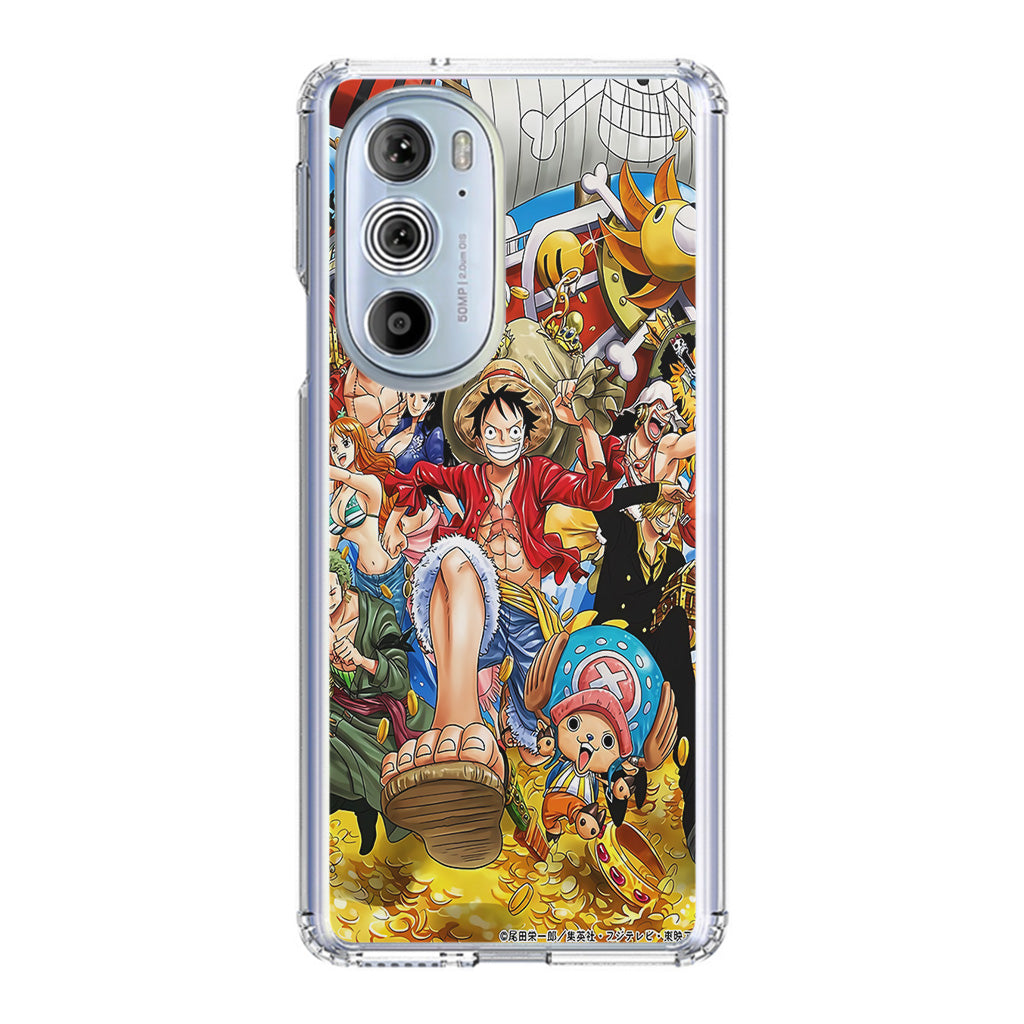 Mugiwara Crew One Piece Motorola Edge Plus 2022 Case