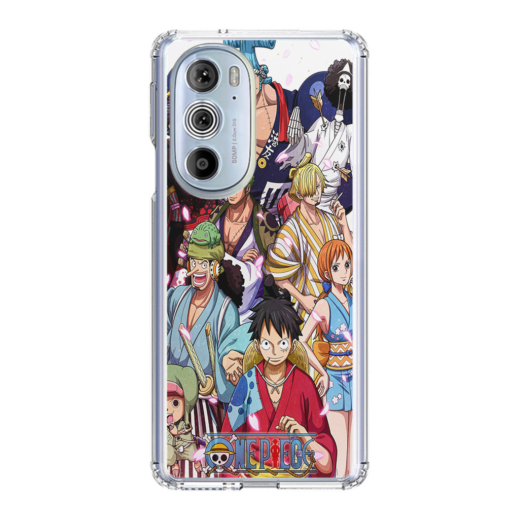 Mugiwara Crew Wano Motorola Edge Plus 2022 Case