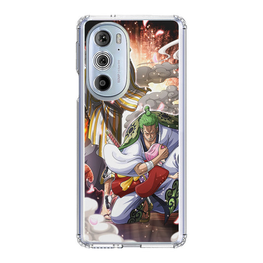 Sanji And Zoro Saving Otoko Motorola Edge Plus 2022 Case