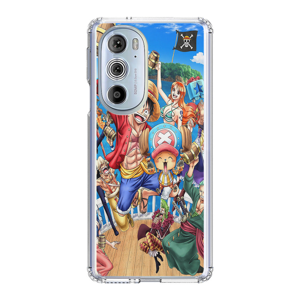 Straw Hat Pirates And Allies Motorola Edge Plus 2022 Case