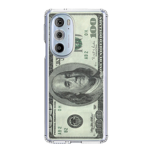 100 Dollar Motorola Edge Plus 2022 Case