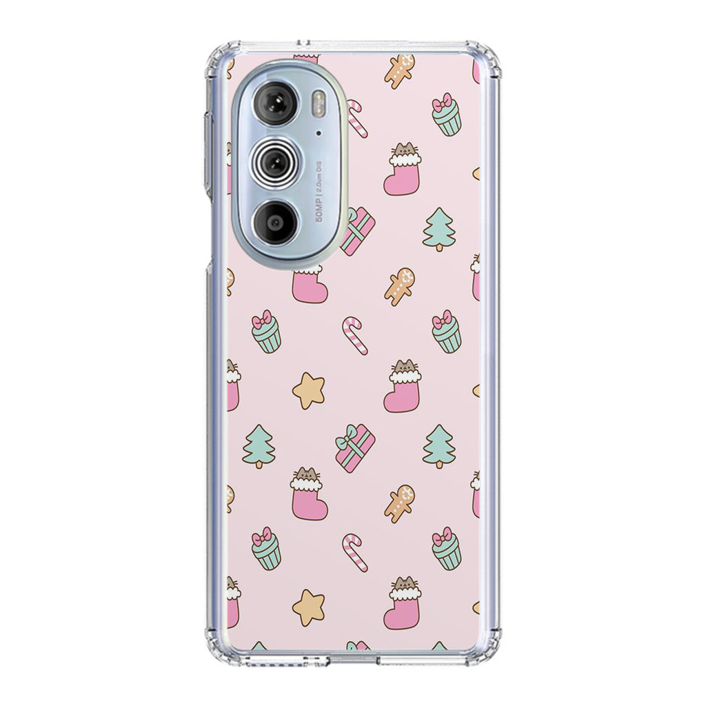 About Chrismas Pattern Motorola Edge Plus 2022 Case