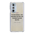 Albus Dumbledore Quote Motorola Edge Plus 2022 Case