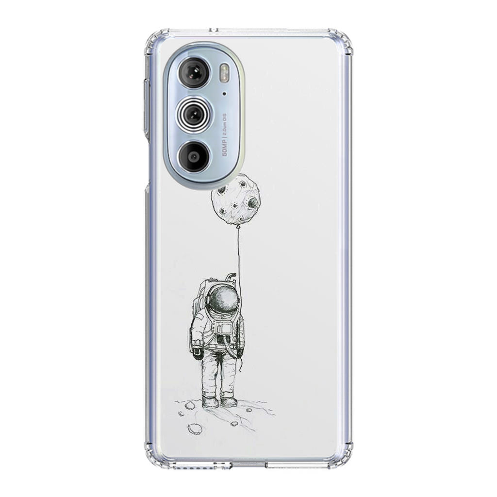 Astronaut Moon Balloon Motorola Edge Plus 2022 Case